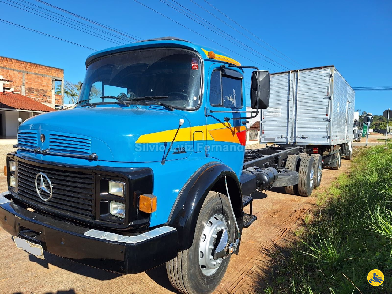CAMINHAO MERCEDES-BENZ MB 1518 Chassis 3/4 6x2 Silvio Caminhões TUBARAO SANTA CATARINA SC